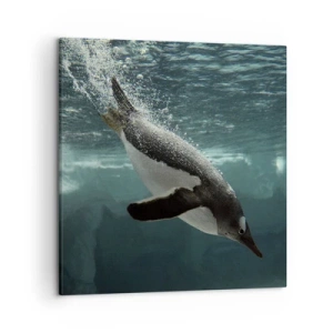 Impression sur toile - Image sur toile - Bienvenue dans mon monde - 50x50 cm