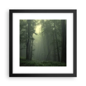 Affiche dans un cadre noir - Poster - Avant qu'il ne se réveille - 30x30 cm