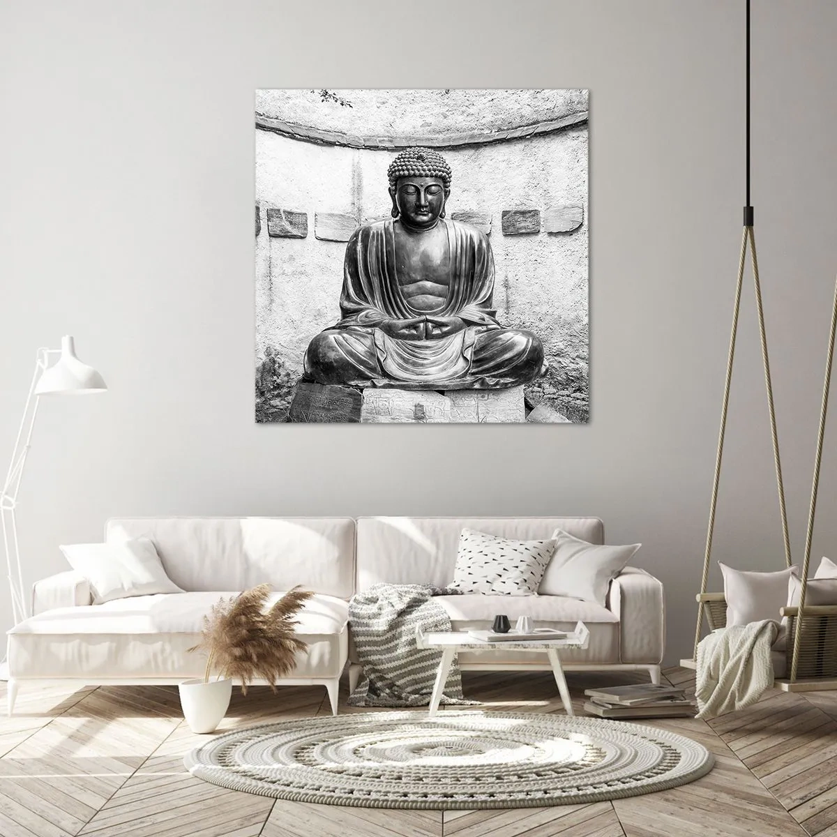 Impression sur toile - Image sur toile - A la source de la paix - 70x70 cm