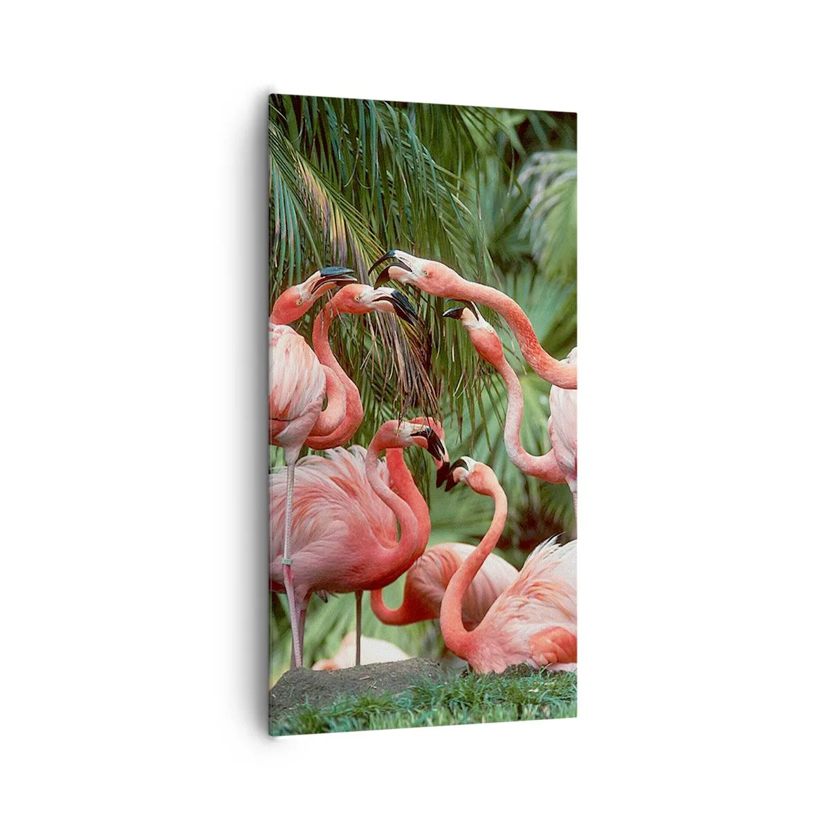 Impression sur toile - Image sur toile - Potins d'après-midi - 65x120 cm