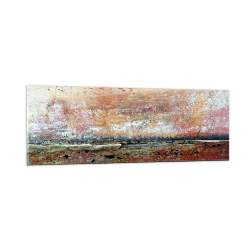 Impression sur verre - Image sur verre - C'est peut-être la mer - 90x30 cm