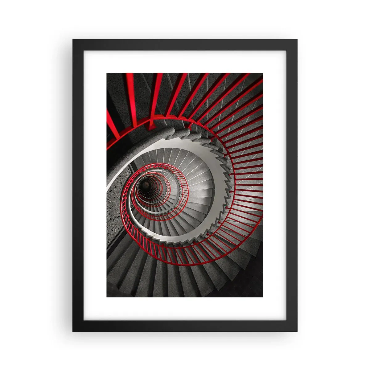 Affiche dans un cadre noir - Poster - Amusement architectural - 30x40 cm
