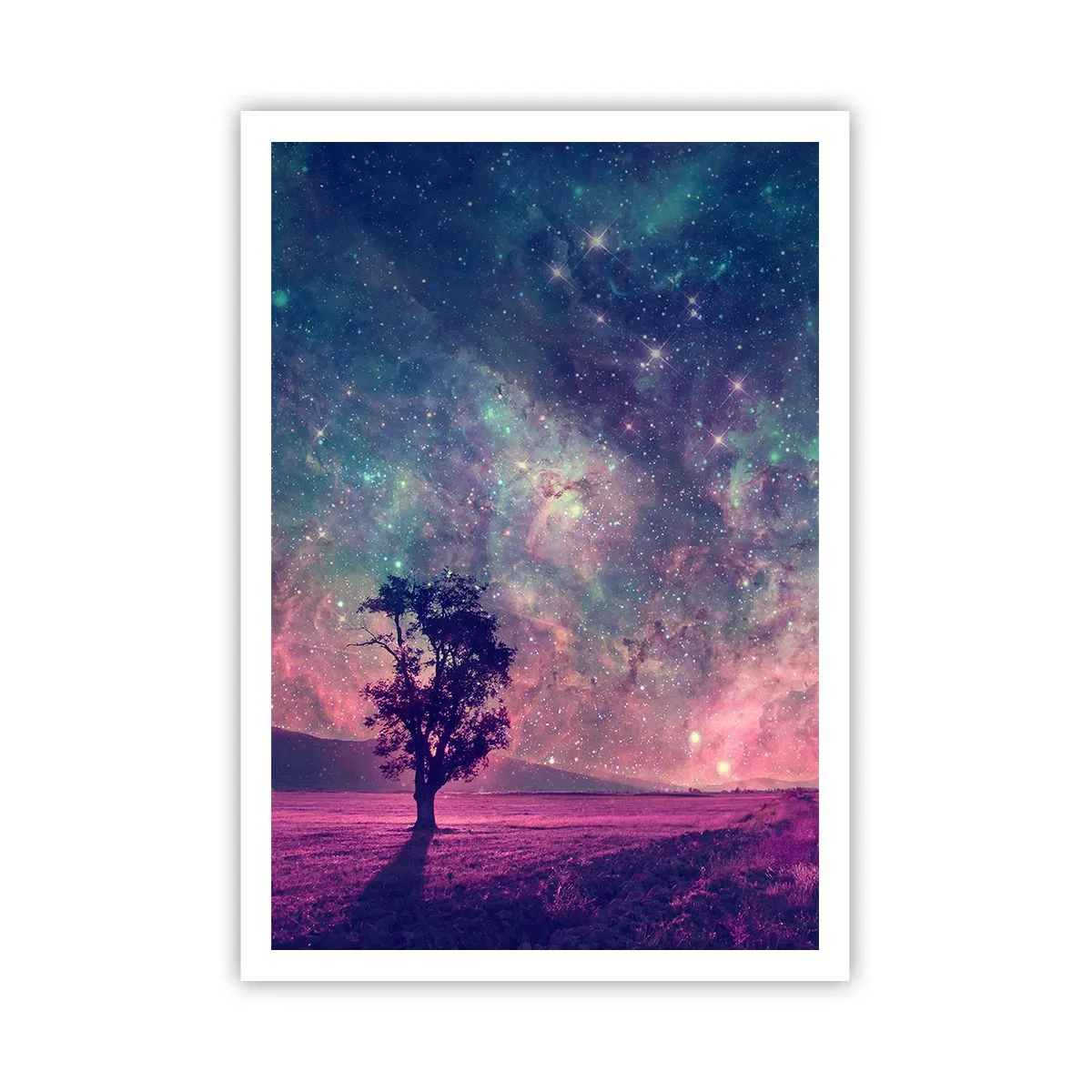 Affiche - Poster - Sous un ciel magique - 70x100 cm