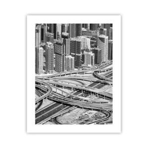 Affiche - Poster - Dubaï - la ville impossible - 40x50 cm
