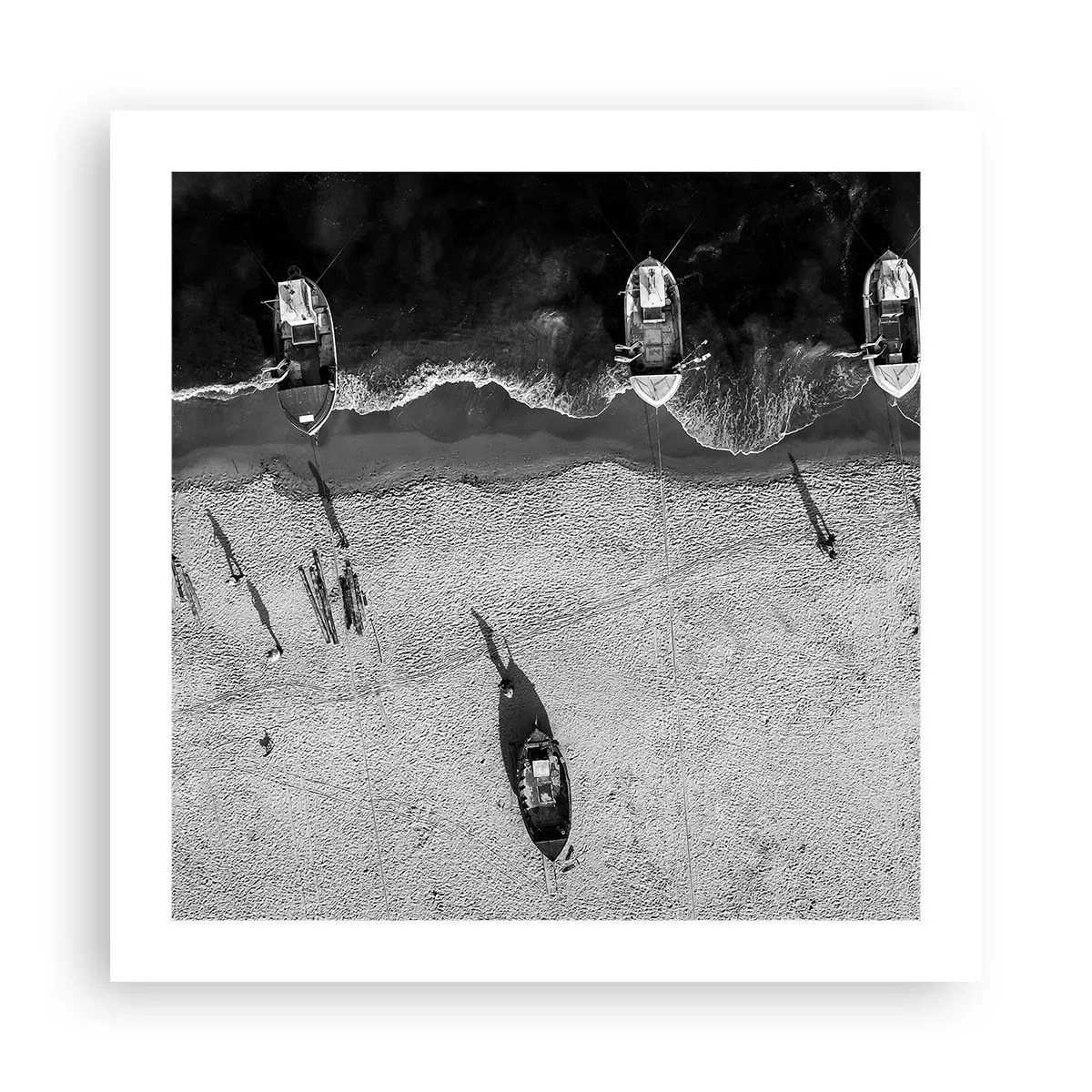 Affiche - Poster - Toujours sur le rivage… - 50x50 cm