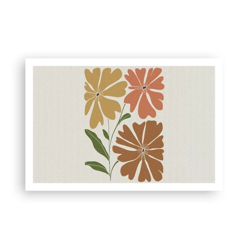 Affiche - Poster - Nature et géométrie - 91x61 cm