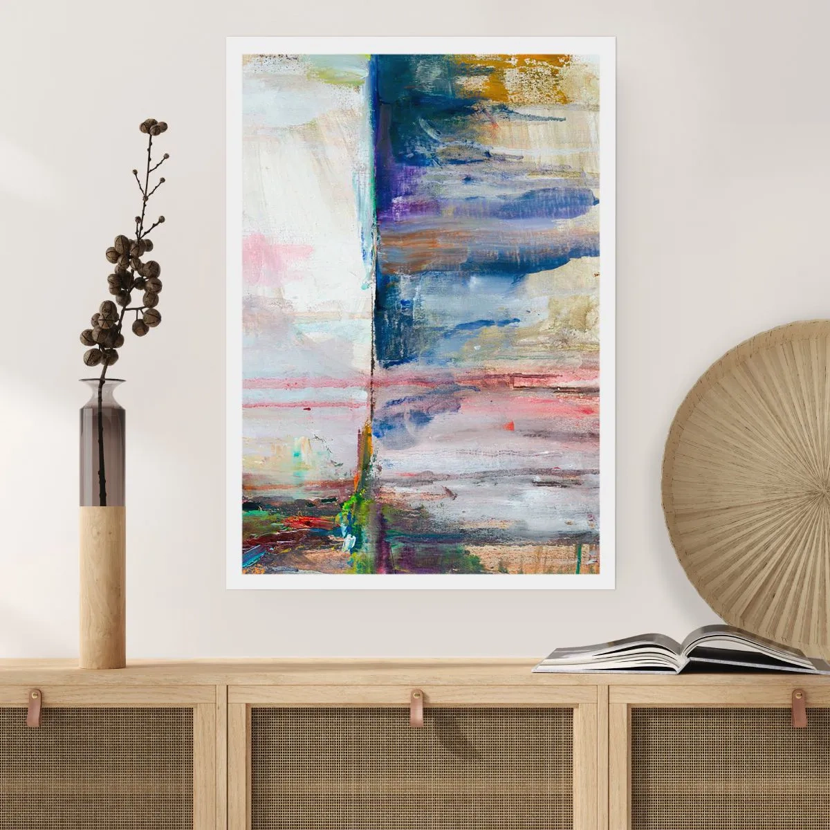 Affiche - Poster - Impressions et associations colorées - 70x100 cm