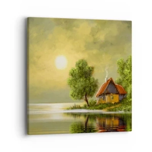 Impression sur toile - Image sur toile - Beau, comme une image - 40x40 cm