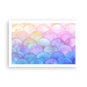 Affiche - Poster - Écailles de perles - 91x61 cm