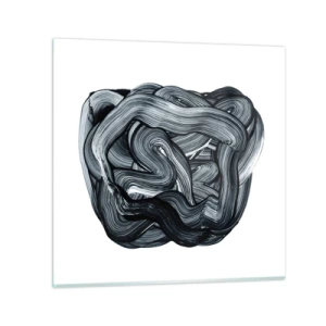 Impression sur verre - Image sur verre - Ce n'est pas si simple - 30x30 cm