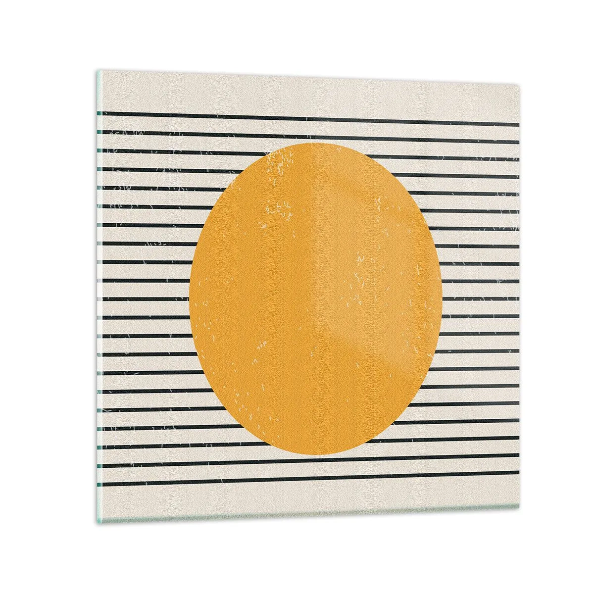 Impression sur verre - Image sur verre - Le pouvoir de la simplicité - 50x50 cm