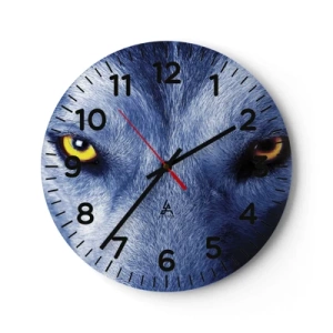 Horloge murale - Pendule murale - Regars hypnotique - 30x30 cm
