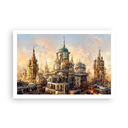 Affiche - Poster - Ville des villes - 91x61 cm