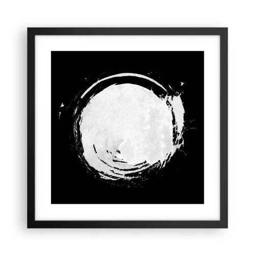 Affiche dans un cadre noir - Poster - Belle sortie - 40x40 cm