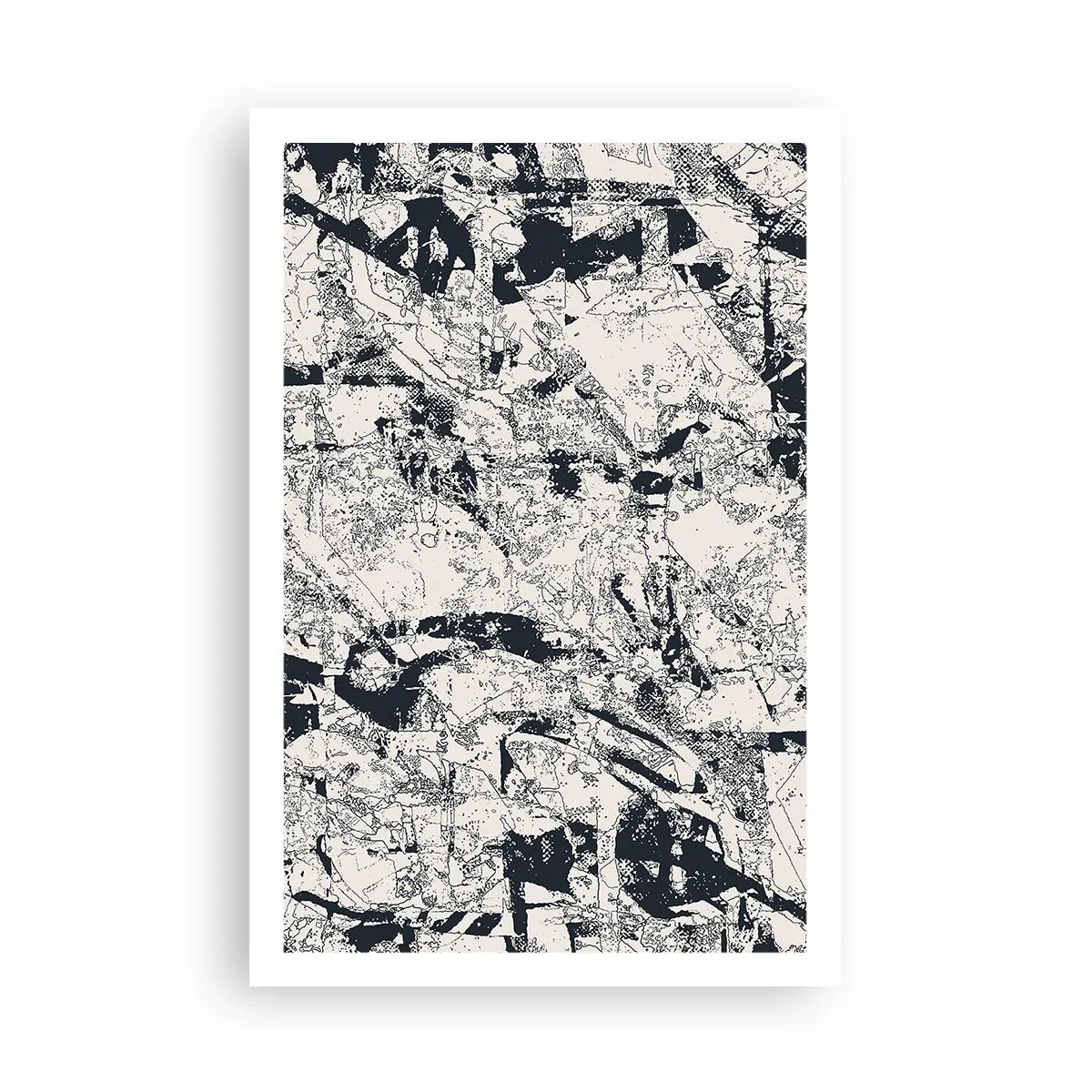 Affiche - Poster - Interpénétration des contraires - 61x91 cm