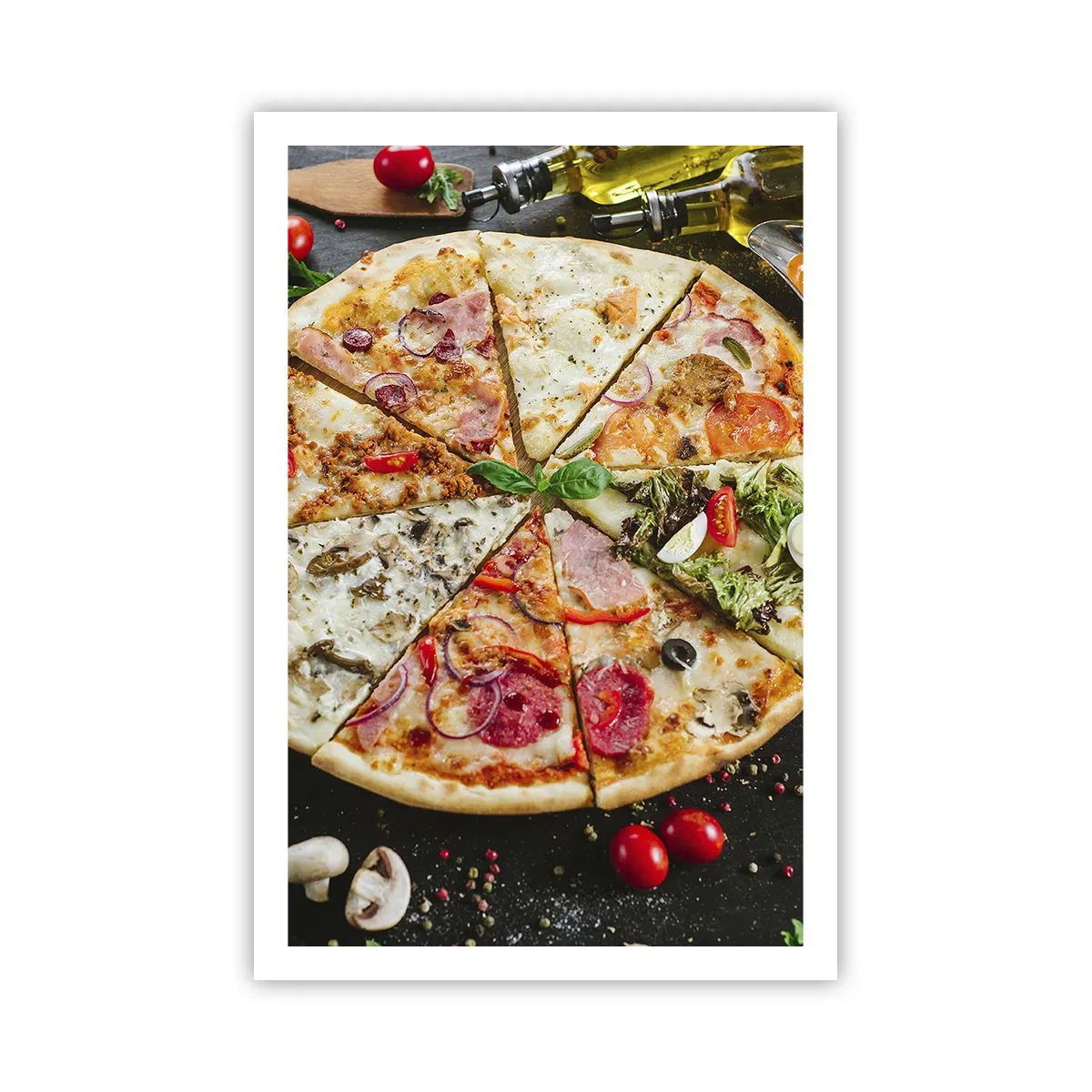 Affiche - Poster - Une gamme de saveurs - 61x91 cm