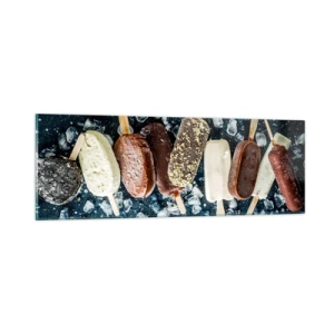 Impression sur verre - Image sur verre - Le goût de l'été chaud - 90x30 cm