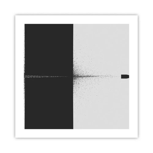 Affiche - Poster - Droit au but - 50x50 cm