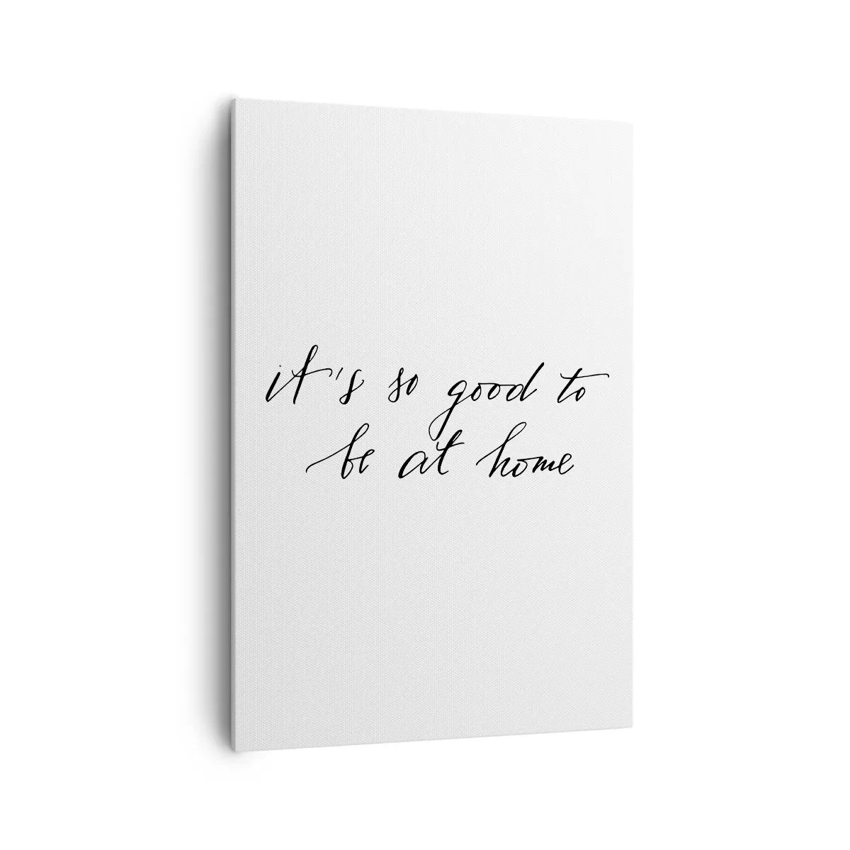 Impression sur toile - Image sur toile - Lettrage de style calligraphique sur fond blanc - 70x100cm - Toute la vérite - Décoration murale moderne pour le salon et la chambre ARTTOR