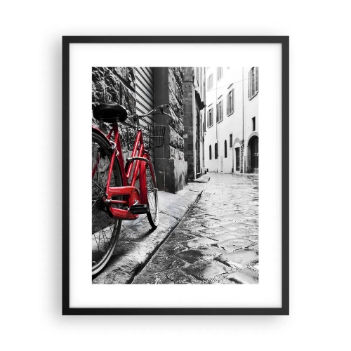 Affiche dans un cadre noir - Poster - La vraie beauté ne vieillit pas - 40x50 cm