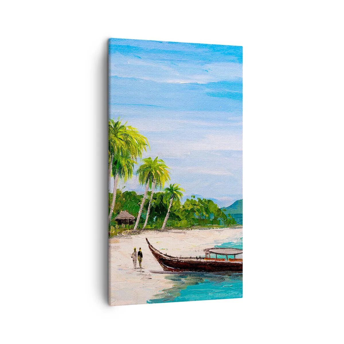 Impression sur toile - Image sur toile - Rêve exotique - 45x80 cm