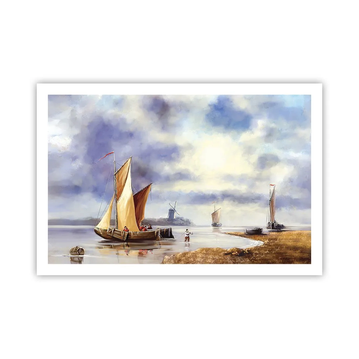 Affiche - Poster - Retour de marin - 91x61 cm