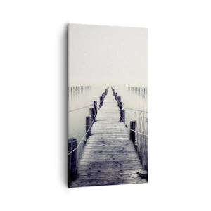 Impression sur toile - Image sur toile - Plongez dans la paix - 55x100 cm