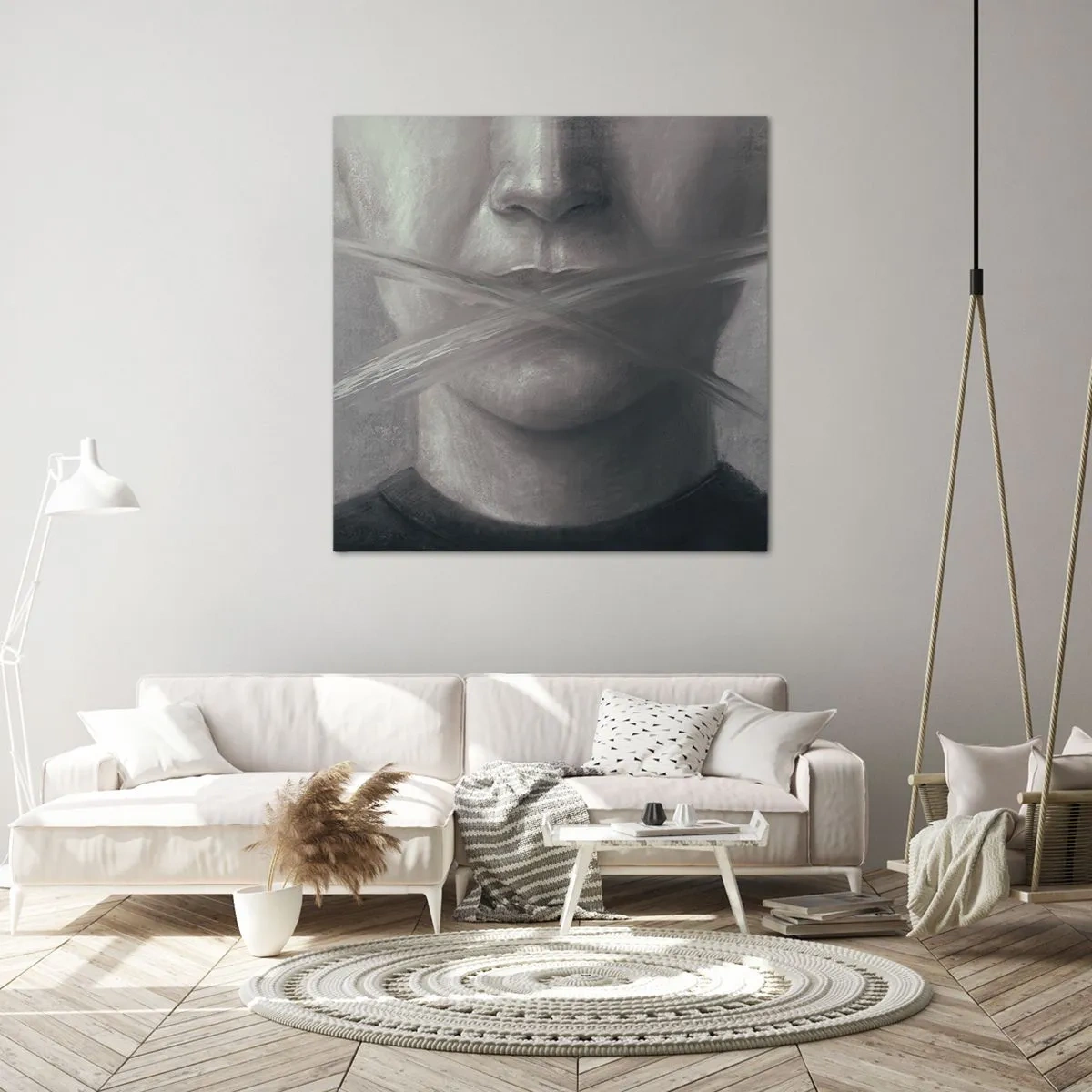 Impression sur toile - Image sur toile - Sans mot - 50x50 cm