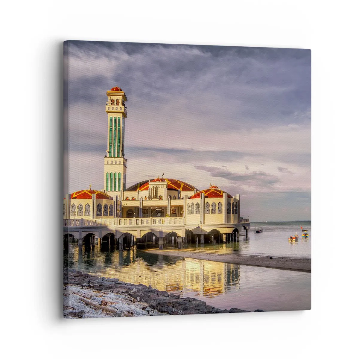 Impression sur toile - Image sur toile - Temple de la nature - 30x30 cm