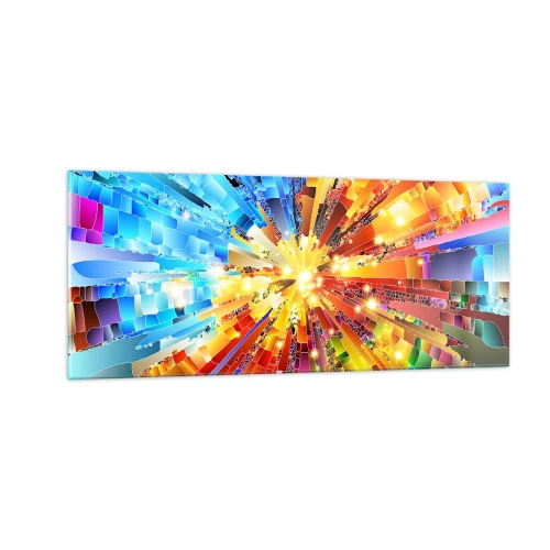 Impression sur verre - Image sur verre - In medias res - 100x40 cm