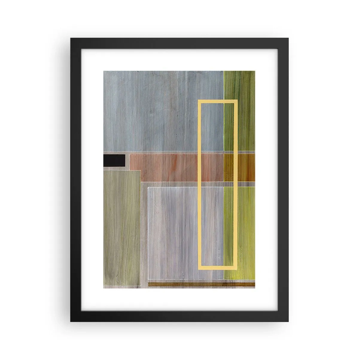 Affiche dans un cadre noir - Poster - Simple et calme - 30x40 cm