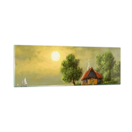 Impression sur verre - Image sur verre - Beau, comme une image - 90x30 cm