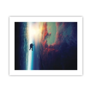 Affiche - Poster - Affronter l'univers - 50x40 cm