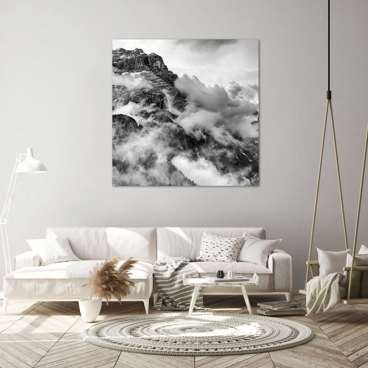 Impression sur toile - Image sur toile - Belle et cruelle - 30x30 cm