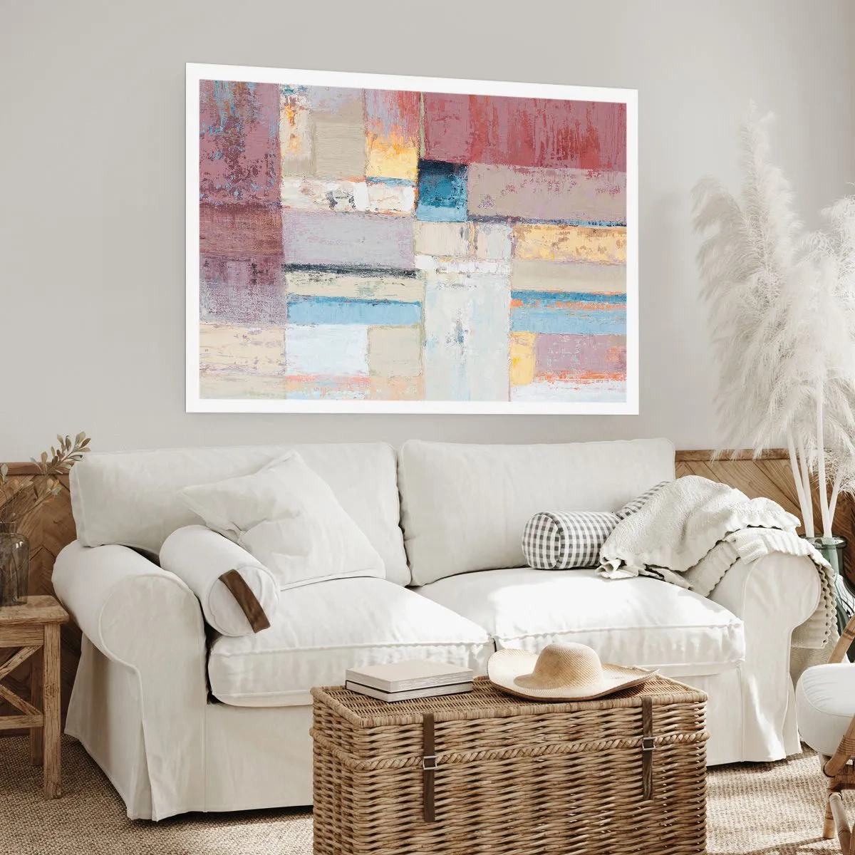 Affiche - Poster - Le calme de la géométrie - 70x50 cm