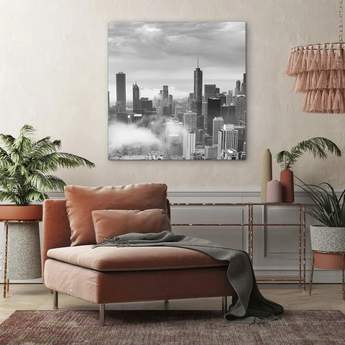 Impression sur toile - Image sur toile - Paysage américain - 70x70 cm