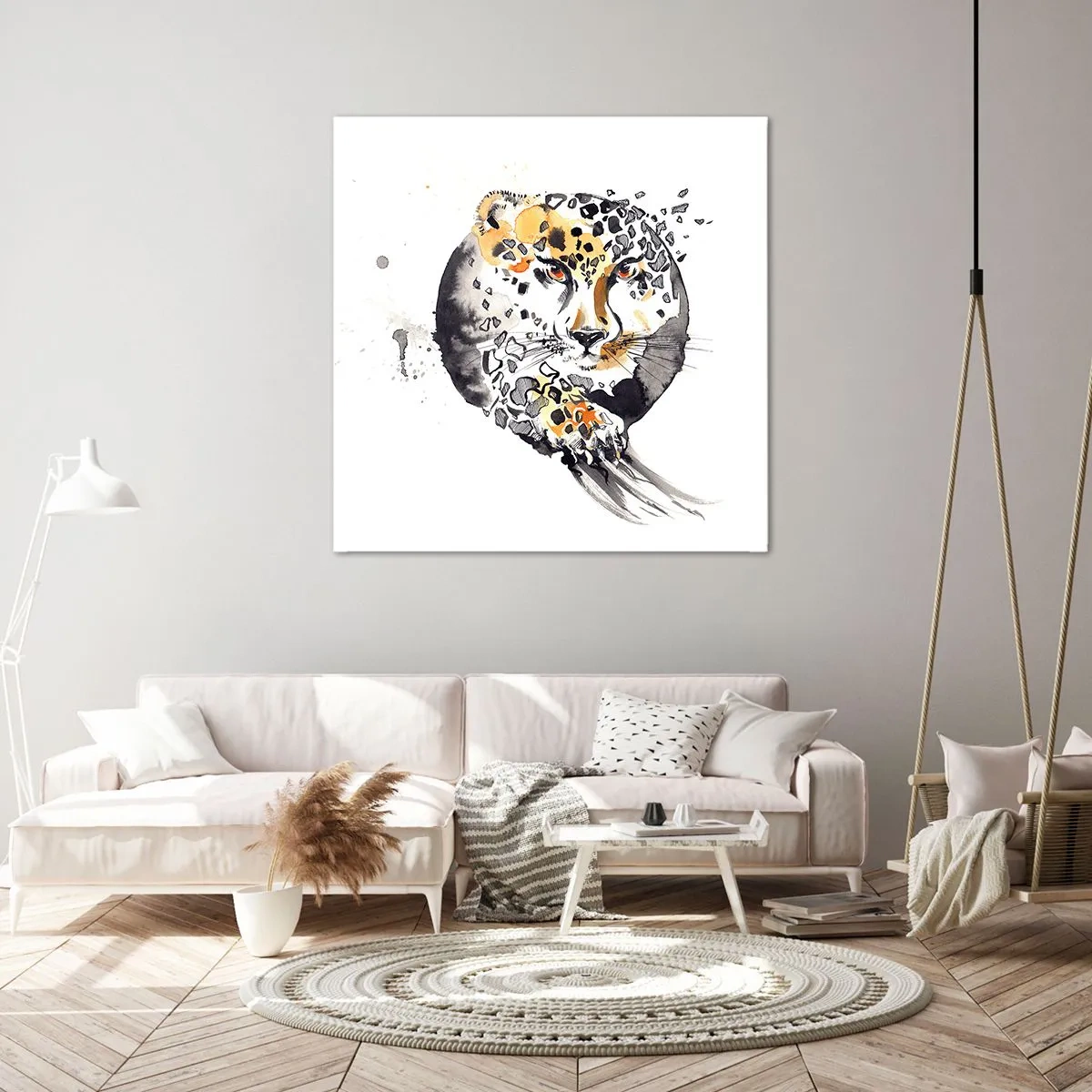 Impression sur toile - Image sur toile - Drapieżna uroda - 40x40 cm