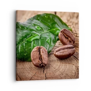 Impression sur toile - Image sur toile - La plus vraie et noire - 30x30 cm