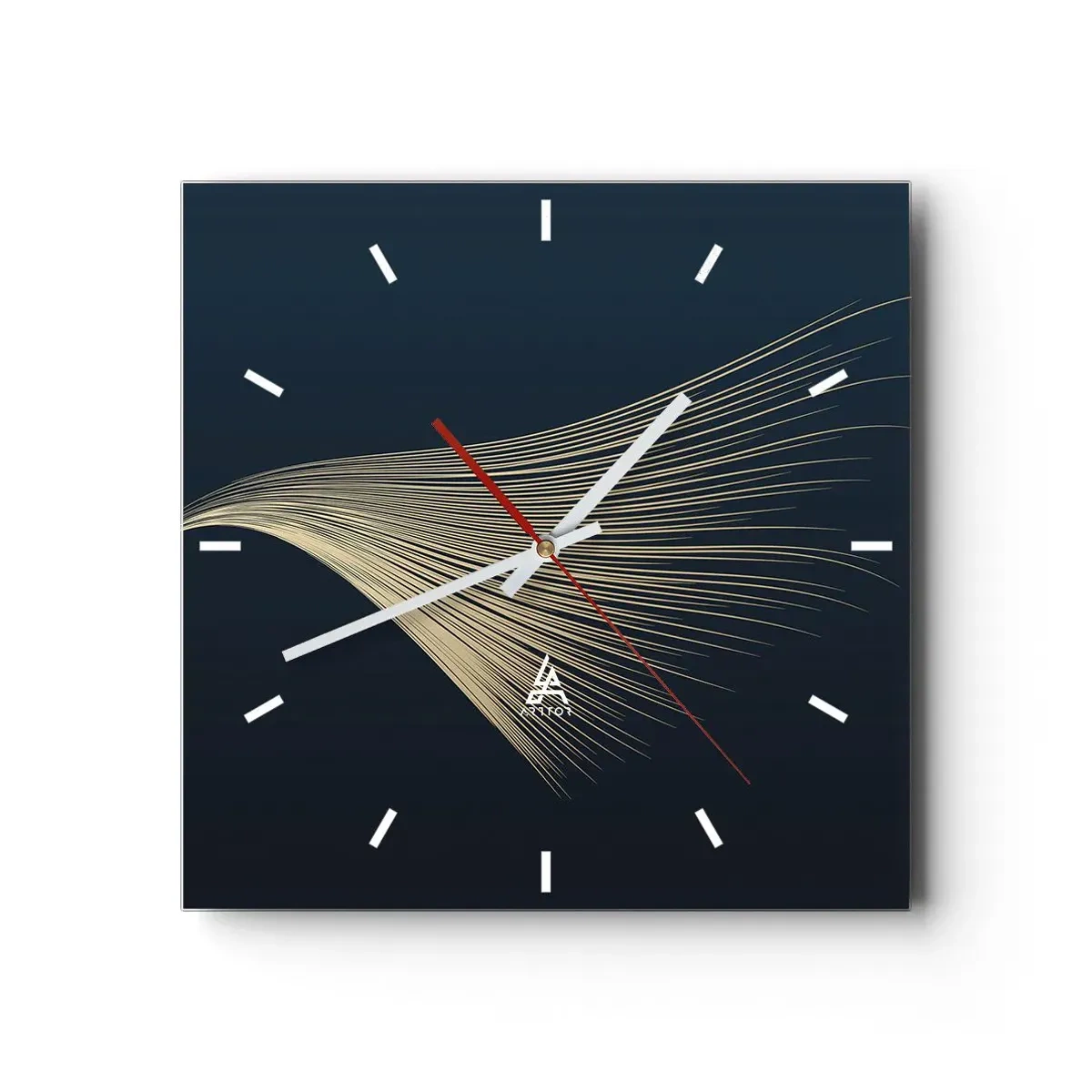 Horloge murale - Pendule murale - Comme les cheveux d'un ange - 40x40 cm