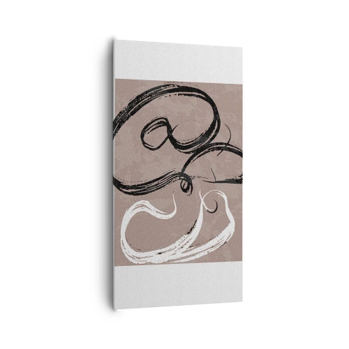 Impression sur toile - Image sur toile - Composition – la recherche de la plénitude - 65x120 cm