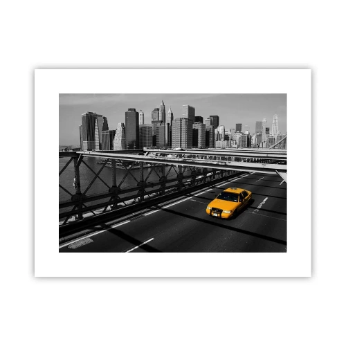 Affiche - Poster - Couleur de la grande ville - 40x30 cm