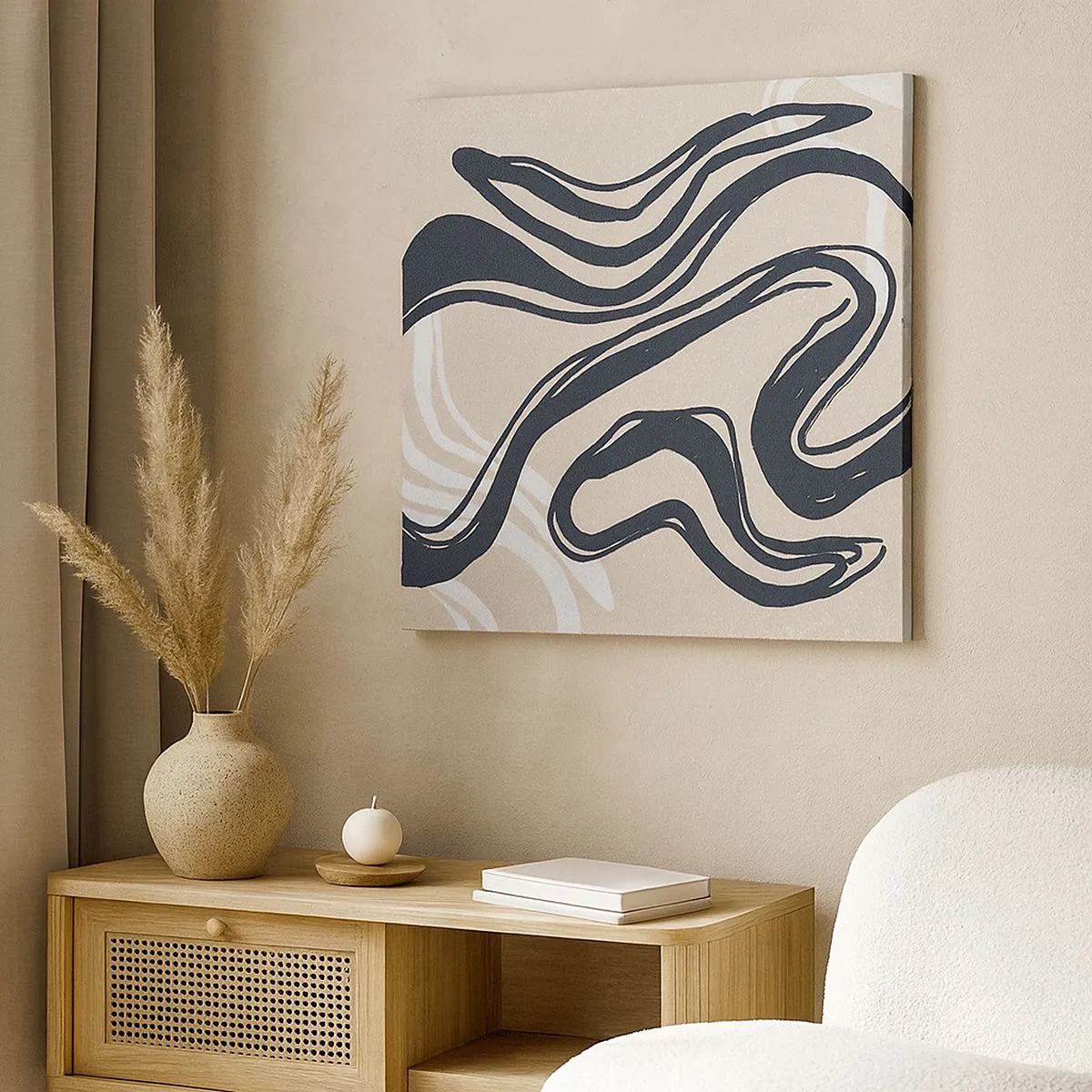 Impression sur toile - Image sur toile - Expression multipliée - 30x30 cm