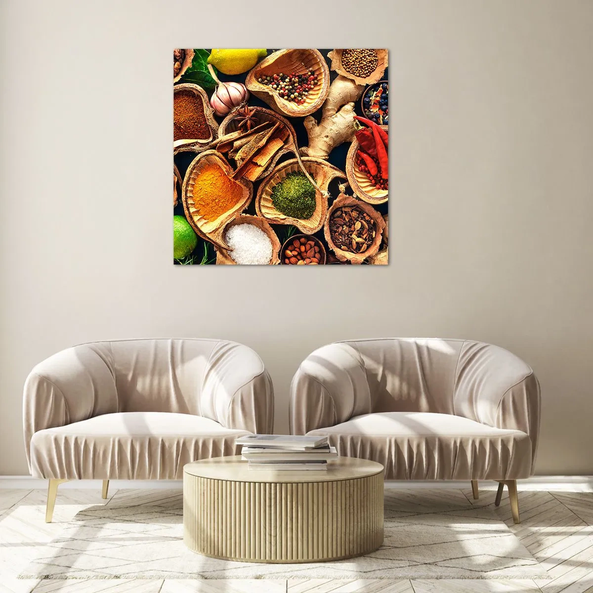 Impression sur verre - Image sur verre - Prends ce que tu veux - 60x60 cm