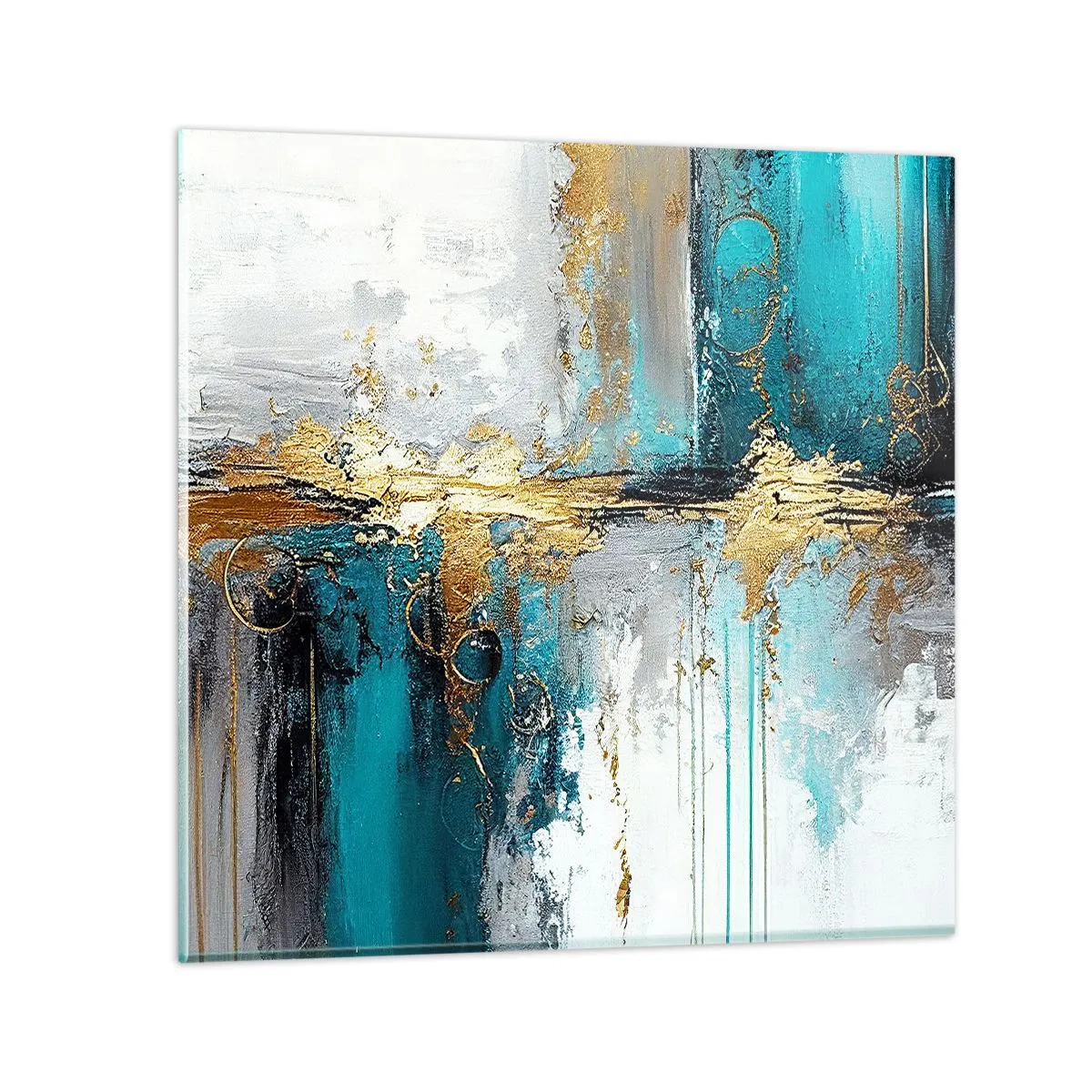 Impression sur verre - Image sur verre - Tout coule - 30x30 cm