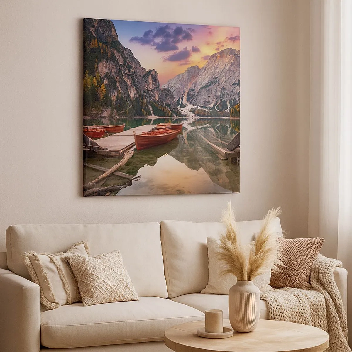 Impression sur toile - Image sur toile - Promesse du jour - 30x30 cm