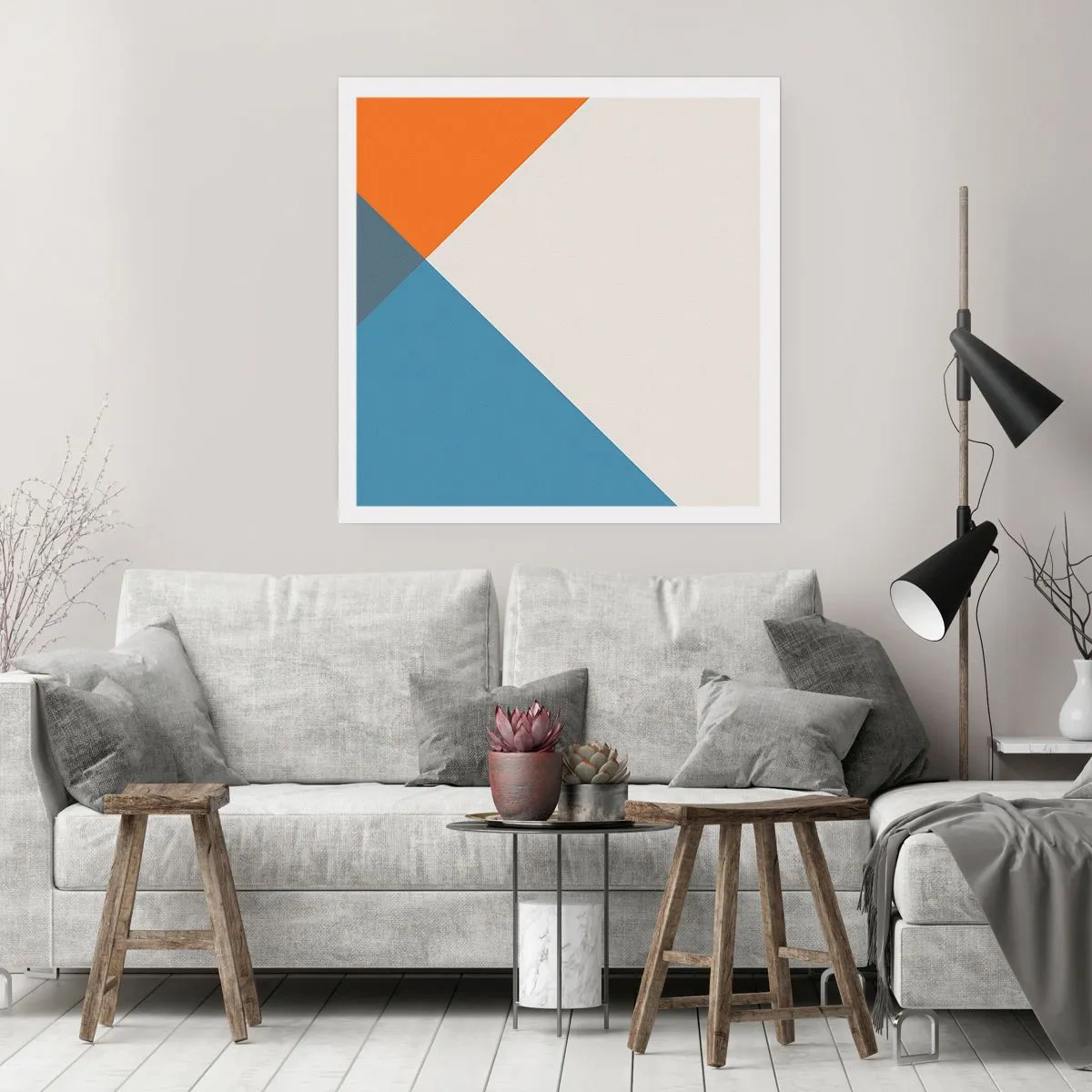 Affiche - Poster - Sous cette angle.... - 40x40 cm