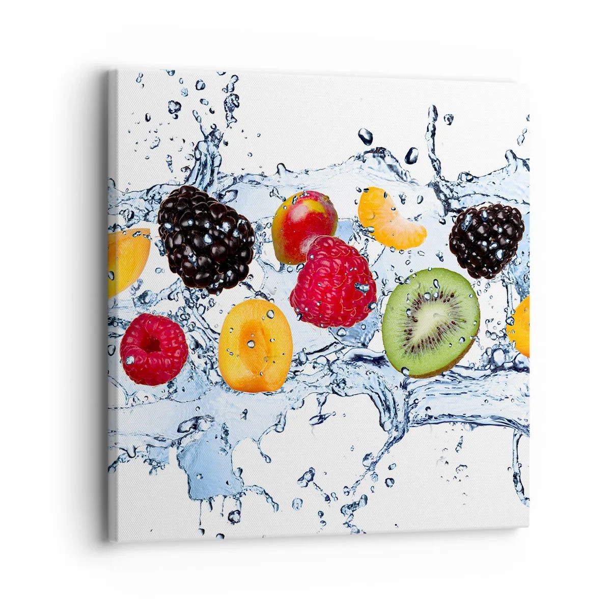 Impression sur toile - Image sur toile - Amusez-vous avec nous - 30x30 cm