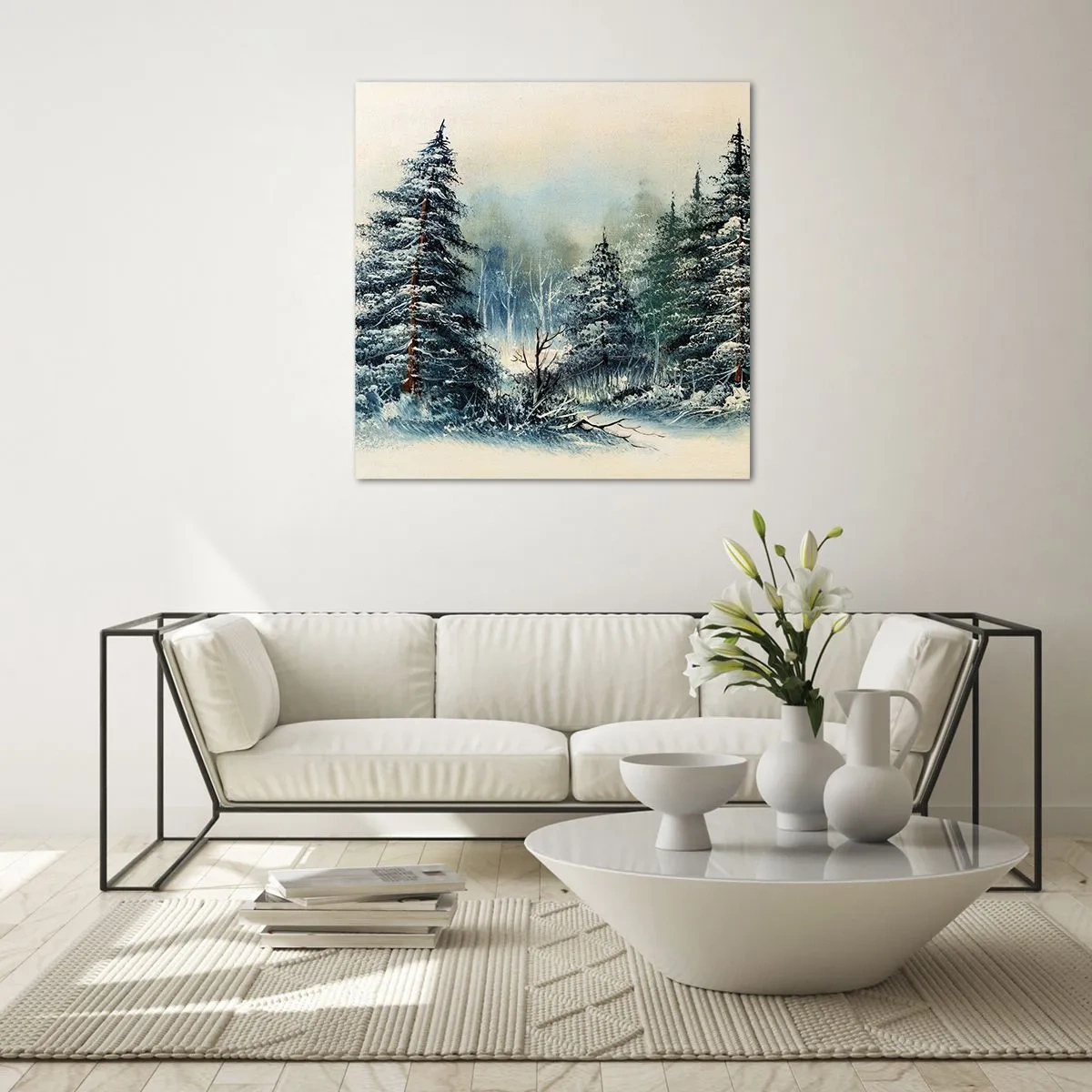 Impression sur verre - Image sur verre - Prêt pour les fêtes - 60x60 cm