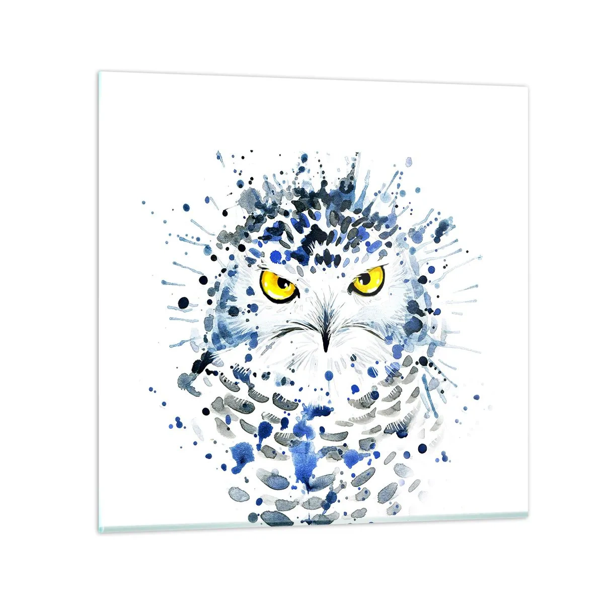 Impression sur verre - Image sur verre - Droit dans les yeux - 60x60 cm