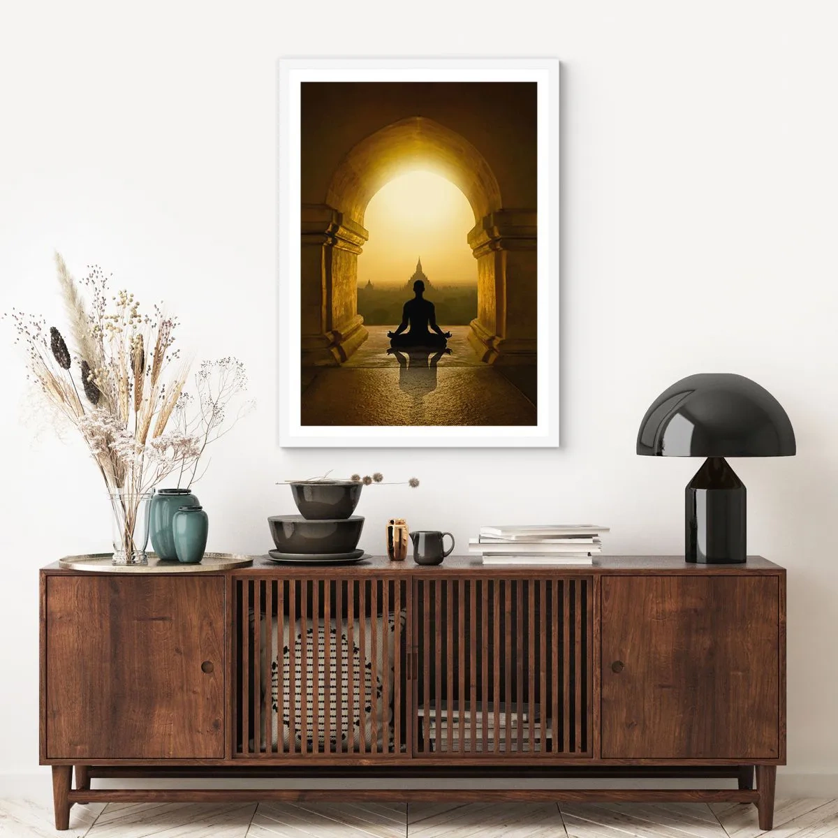 Affiche dans un cadre blanc - Poster - Pleine harmonie - 70x100 cm